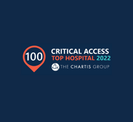 Critical Access top 100 hospital 2022 logo